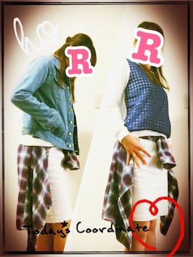 :)R★さん（レディース・162cm）の春コーディネート