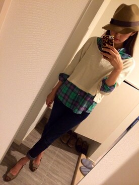 うえむら あやのさん（レディース・165cm）の春コーディネート