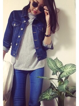 うえむら あやのさん（レディース・165cm）の秋コーディネート