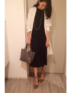 うえむら あやのさん（レディース・165cm）の秋コーディネート