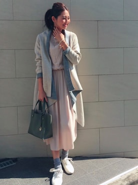 うえむら あやのさん（レディース・165cm）の春コーディネート