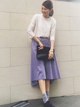 うえむら あやのさん（レディース・165cm）の春コーディネート