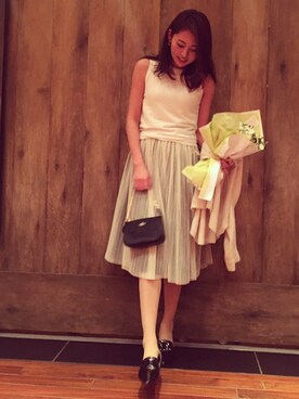 うえむら あやのさん（レディース・165cm）の春コーディネート