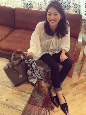 うえむら あやのさん（レディース・165cm）の春コーディネート