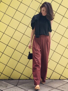 うえむら あやのさん(レディース・165cm)の夏コーディネート