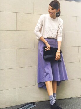 うえむら あやのさん（レディース・165cm）の秋コーディネート