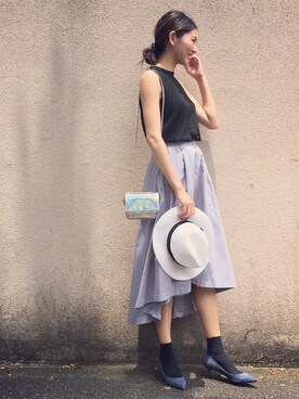 うえむら あやのさん（レディース・165cm）の秋コーディネート