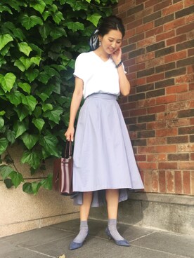 うえむら あやのさん（レディース・165cm）の秋コーディネート