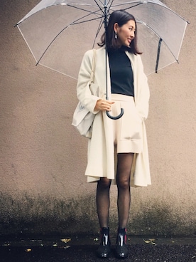 うえむら あやのさん（レディース・165cm）の秋コーディネート