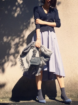 うえむら あやのさん（レディース・165cm）の秋コーディネート