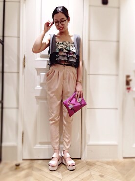 akari suzukiさん（レディース・164cm）の春コーディネート