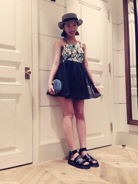 akari suzukiさん（レディース・164cm）の夏コーディネート