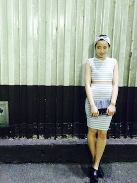 akari suzukiさん（レディース・164cm）の夏コーディネート