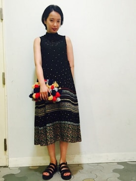 akari suzukiさん（レディース・164cm）の夏コーディネート