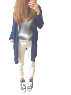 ♡ᵕ̈ m *⑅୨୧さん（レディース・167cm）の春コーディネート