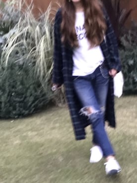 「CONVERSE（コンバース）のCONVERSE コンバース ジャック パーセル / JACK PURCEL（スニーカー）」を使った、♡ᵕ̈ m *⑅୨୧さん（レディース・167cm）の秋コーディネート