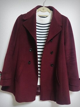 「NICE CLAUP（ナイスクラップ）のアイテム（その他アウター）」を使った、yuriさん（レディース・160cm）の冬コーディネート
