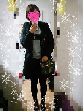yuriさん（レディース・160cm）の冬コーディネート