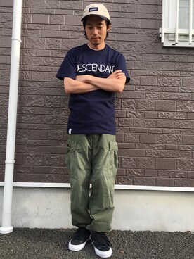 「descendant」｜平太郎さん（メンズ・168cm）の夏コーディネート