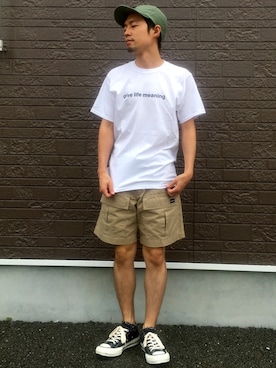 「descendant」｜平太郎さん（メンズ・168cm）の夏コーディネート