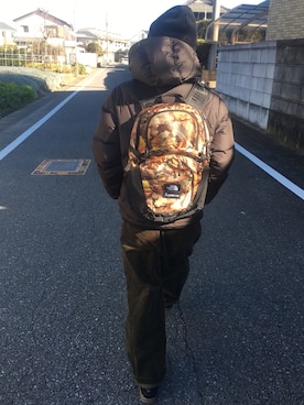 「nike sb 」｜「アイテム（ダウンジャケット/コート）」を使った、平太郎さん（メンズ・168cm）の冬コーディネート