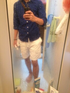 クボタさん（メンズ・172cm）の夏コーディネート