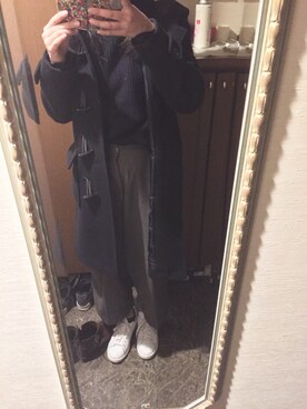 かなえさん（レディース・157cm）の冬コーディネート