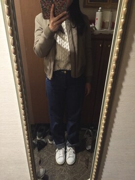かなえさん（レディース・157cm）の冬コーディネート