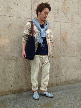 B'2ndSHINJUKUさん（メンズ・170cm）の春コーディネート