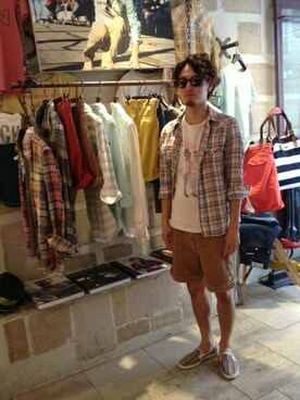 B'2ndSHINJUKUさん（メンズ・170cm）の春コーディネート