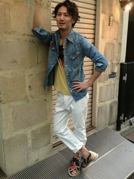 B'2ndSHINJUKUさん（メンズ・170cm）の春コーディネート