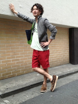 「B'2nd（ビーセカンド）のアイテム（アクセサリー）」を使った、B'2ndSHINJUKUさん（メンズ・170cm）の夏コーディネート