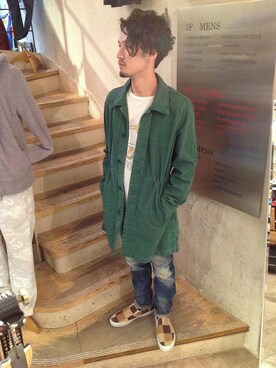 B'2ndSHINJUKUさん（メンズ・173cm）の冬コーディネート