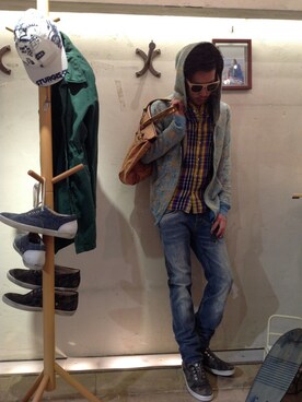 B'2ndSHINJUKUさん（メンズ・173cm）の春コーディネート