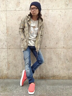 B'2ndSHINJUKUさん（メンズ・173cm）の春コーディネート