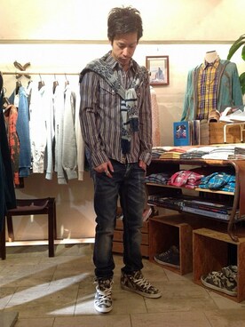 B'2ndSHINJUKUさん（メンズ・173cm）の春コーディネート