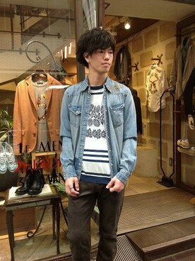 B'2ndSHINJUKUさん（メンズ・175cm）の春コーディネート