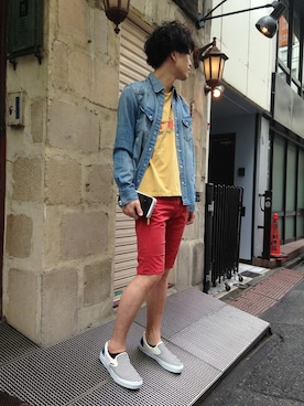 B'2ndSHINJUKUさん（メンズ・175cm）の春コーディネート