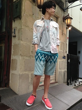 B'2ndSHINJUKUさん（メンズ・175cm）の春コーディネート