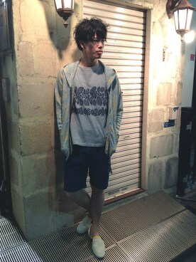 B'2ndSHINJUKUさん(メンズ・175cm)の夏コーディネート
