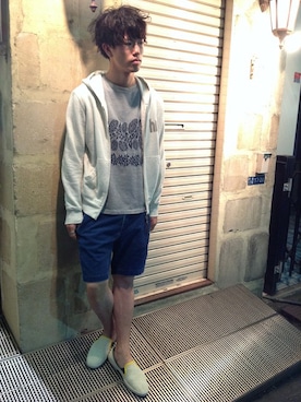 B'2ndSHINJUKUさん（メンズ・175cm）の夏コーディネート