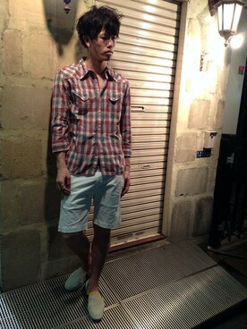 B'2ndSHINJUKUさん（メンズ・175cm）の夏コーディネート