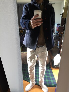 イナコさん（メンズ・170cm）の冬コーディネート