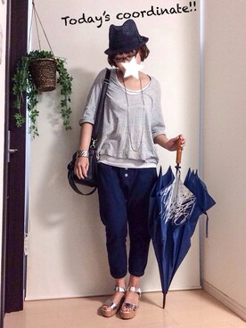 ICO✭さん（レディース・164cm）の夏コーディネート