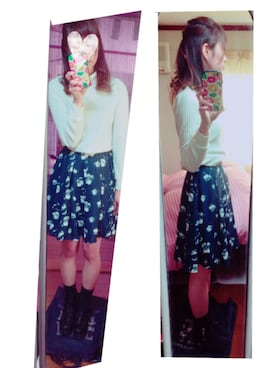 koroღさん（レディース・159cm）の冬コーディネート