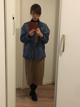 min.さん(レディース・160cm)の冬コーディネート