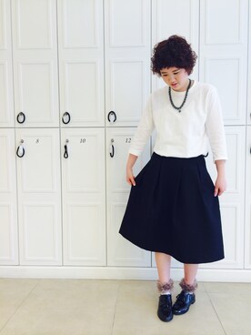 「BEAMS BOY（ビームスボーイ）のアイテム（アクセサリー）」を使った、origins i.shi.da.さん（メンズ・160cm）の秋コーディネート