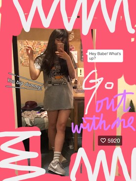 「PRIMARK（プライマーク）のアイテム（ワンピース/ドレス）」を使った、ccさん（レディース・160cm）の夏コーディネート