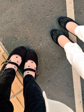 「厚底」｜maple-chanさん（レディース・154cm）の春コーディネート