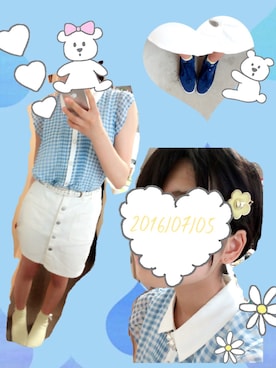 maple-chanさん（レディース・154cm）の夏コーディネート